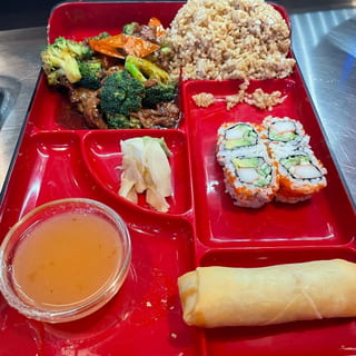 Bento Box A6 - Beef with Broccoli