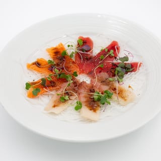 Carpaccio in Garlic Basil Sauce